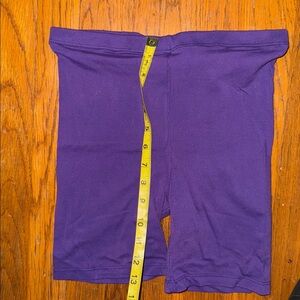 Vibrant purple Shorts biker cotton vintage Barbie